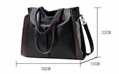 MOMISY Shoulder Purses and Handbags for Women Leather Ladies Cross body Bag for Office Traveling Outdoor Date School College (Wine Red)