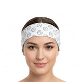 MOMISY Multifunction Yoga Fitness Gym Sports Sweatband Headband Microfiber Men and Women (VB White)
