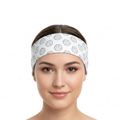 MOMISY Multifunction Yoga Fitness Gym Sports Sweatband Headband Microfiber Men and Women (VB White)