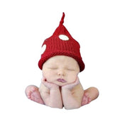 MOMISY Chilli Cap - Baby Photography & Photoshoot Prop (Red)