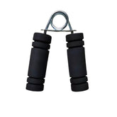 MOMISY Foam Hand Grip Strengthener/Training/Hand Exercise/Hand Gripper/Forearm Exerciser for Finger Exercise/Gym Workout Equipment to Use in Home and Gym for Men/Women (Black)
