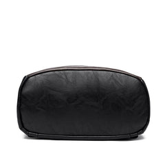 MOMISY Multi-Purpose Backpack Trendy Korean Version Backpack Large Capacity Leisure Travel Bag (Black)