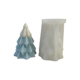 MOMISY Christmas Tree Shape Silicone Candle Making Mould, for Resin Moulds, Silicone Moulds Casting Moulds, Aroma Candle Mould for DIY, Christmas Decoration (Large, Christmastree)