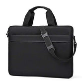 MOMISY Unisex-adult Laptop Bag for Men & Women I Office Bags I Travel Bags I Carry Handles with Adjustable Strap (14.1 inch, Black)