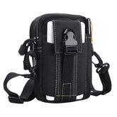 MOMISY Waist Bag, Fanny Pack, Chest Pouch for Men Women Boys Girls (Black, 17 * 11.5 * 5 cm)