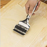 MOMISY Stainless Steel Noodle Maker Roller Docker Dough Ginger Garlic Spaghetti Cutter Multi-Function Kitchen Tool