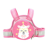 MOMISY Kids Safety Belt for Two Wheeler, Adjustable Bike Scooty Belt with Storage Bag, 2-9 Years (Pink)