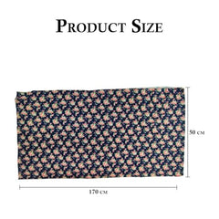 MOMISY isting Content Content generated Baby Photography Photoshoot Props Breathable Blanket Swaddle Cotton Wrap- Rose Print (Navy)