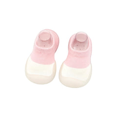 MOMISY Kids Cotton Baby Shoe Socks | Soft Breathable Socks for Kids 2–3 Years | Comfortable, Stylish & Protective Everyday Wear (Pink)