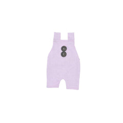 MOMISY Baby Photography Prop Outfit, Dungaree Costume, 0-3 Months, Newborn (IN, Age, 0 Months, 3 Months, Regular, Baby, Light Purple)