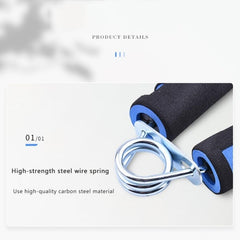 MOMISY Foam Hand Grip Strengthener/Training/Hand Exercise/Hand Gripper/Forearm Exerciser for Finger Exercise/Gym Workout Equipment to Use in Home and Gym for Men/Women (Blue)