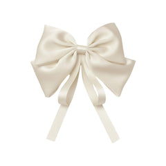 MOMISY Bow Shaped Hair Clip, Hair Accessories for Women and Girls (OffWhite, Free)