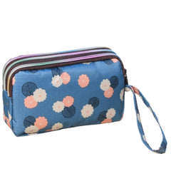 MOMISY Women's Girls Clutch | Zipper | Ladies Purse Wallet Girls (FlowerLeaves)