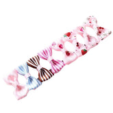 MOMISY 8 Pcs Baby Hair Clip For Girl Bow Hair Accessory For All Type of Infant Toddler Baby Hairs Bow Rainbow Cloud Unicorn Patterns- Set of 8, Watermelon, Strawberry, Cherry, Striped
