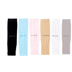 MOMISY 6 Pairs of Fingerless Arm Sleeves Men & Women Sunlight Protection Protection from Dust, Pollution, Sunburn, UV Protection - Suitable for, Sports - Hand Summer Gloves - Combo Pack of 6