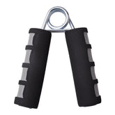 MOMISY Foam Hand Grip Strengthener/Training/Hand Exercise/Hand Gripper/Forearm Exerciser for Finger Exercise/Gym Workout Equipment to Use in Home and Gym for Men/Women (Grey)
