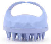MOMISY Scalp Massager Shampoo Brush, Eco-Friendly Wheat Straw Body With Soft Silicon Bristles, Hair Scalp Scrubber, Scalp Exfoliator | Dandruff Removal