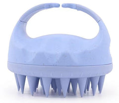 MOMISY Scalp Massager Shampoo Brush, Eco-Friendly Wheat Straw Body With Soft Silicon Bristles, Hair Scalp Scrubber, Scalp Exfoliator | Dandruff Removal