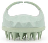 MOMISY Scalp Massager Shampoo Brush, Eco-Friendly Wheat Straw Body With Soft Silicon Bristles, Hair Scalp Scrubber, Scalp Exfoliator | Dandruff Removal