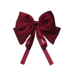 MOMISY Bow Shaped Hair Clip, Hair Accessories for Women and Girls (ButterflyMaroon, Free)