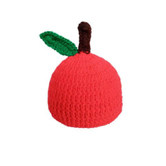 MOMISY Chilli Cap and diaper - Baby Photography & Photoshoot Prop (Red)
