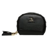 MOMISY PU Leather Women's Credit Debit Card Holder Money Wallet Purse Clutch (11 Slots Black)