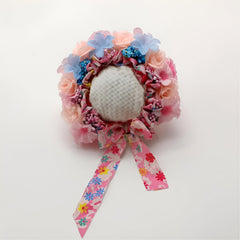 MOMISY Newborn Baby Girl Cap for Photography Props, Children's Headdress (in, Age, 0 Months, 3 Months, Pink)