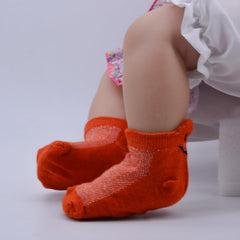 MOMISY Children's Socks, 5 Pairs, Baby and Kids Size (IN, Age, 1 Year, 3 Years, SolidSmiley)