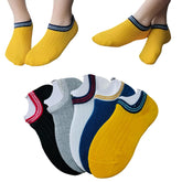 MOMISY 5 Pairs Baby Kids Girl Boys Tube Socks Toddlers Comfortable Ankel Length gifts (IN, Age, 3 Years, 5 Years, 2 Bars)