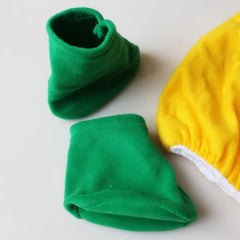 MOMISY Infant Baby Boy Photography Cute Pineapple Fruit Clothes Props New Born Tiny Photo Shoot Outfits photo Accessories-Yellow, Green, Polyester