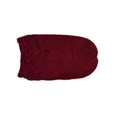 MOMISY Newborn Photography Photoshoot Prop, Crochet Costume Set, Knitted Sleep Bag (Maroon, 0-6 Months)