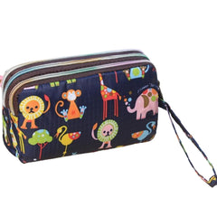 MOMISY Women's Girls Clutch | Zipper | Ladies Purse Wallet Girls (Animal)