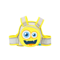 MOMISY Kids Safety Belt for Two Wheeler, Adjustable Bike Scooty Belt with Storage Bag, 2-9 Years (Yellow)