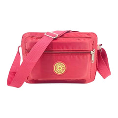 MOMISY Women Mobile Messenger Bag Ladies Nylon Shoulder Small Cross Body Long Strap Travelling, Work