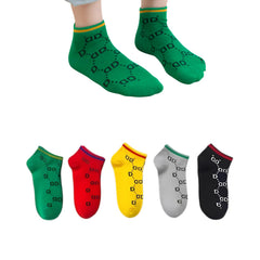 MOMISY 5 Pairs Baby Girl Boys Tube Socks Toddlers Infant Solid Color Boat Spring and Autumn Socks Stretch Baby Sock - Multicolor (IN, Age, 6 Years, 8 Years, DD)