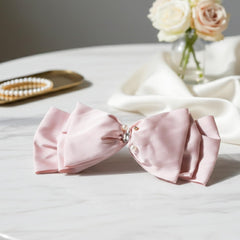 MOMISY Bow Shaped Hair Clip, Hair Accessories for Women and Girls (3LayerBow PInk, Free)