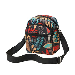 MOMISY Women Mobile Messenger Bag Ladies Nylon Shoulder Small Cross Body Long Strap Travelling, Work, Multicolor