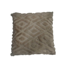 MOMISY Corduroy Cushion Throw Pillow Covers, Diamond, 45 x 45 cm, 18 x 18 inch (2, Khaki2)