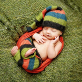 MOMISY Baby Photography Props, Includes Pant & Cap for Kids Parties Anniversaries Photography-Set of 2 Pieces-0-3 Months