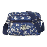 MOMISY Women Mobile Messenger Bag Ladies Casual Tote Nylon Shoulder Bags Outdoor Fashion Small Cross Body Long Strap Portable Purse for School, College, Outing, Climbing, Cycling, Travelling, Work