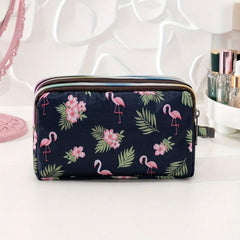 MOMISY Women's Girls Clutch | Zipper | Ladies Purse Wallet Girls (Flamingo)