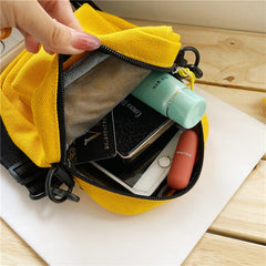MOMISY Women Messenger Bag Yellow