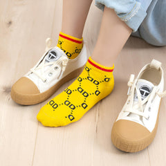 MOMISY 5 Pairs Baby Girl Boys Tube Socks Toddlers Infant Solid Color Boat Spring and Autumn Socks Stretch Baby Sock - Multicolor (IN, Age, 6 Years, 8 Years, DD)