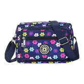 MOMISY Women Mobile Messenger Bag Ladies Casual Nylon Shoulder Small Cross Body Long Strap Purse for Travelling, Work