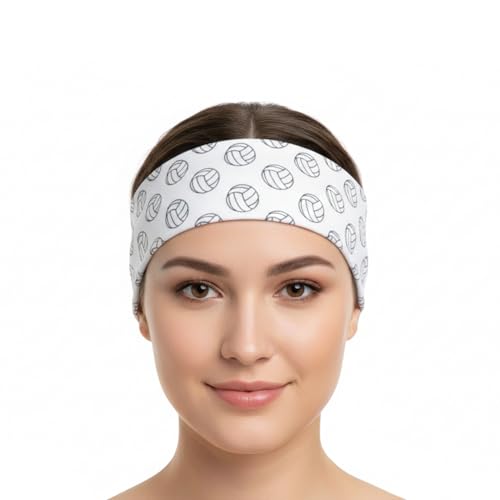 MOMISY Multifunction Yoga Fitness Gym Sports Sweatband Headband Microfiber Men and Women (VB White)