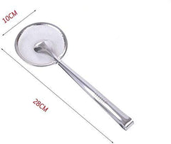 MOMISY Stainless Steel Oil Filter Spoon and Fried Food Clip Mesh Strainer (1)