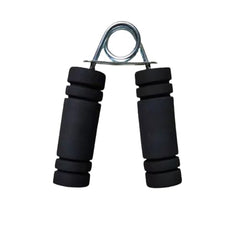 MOMISY Foam Hand Grip Strengthener/Training/Hand Exercise/Hand Gripper/Forearm Exerciser for Finger Exercise/Gym Workout Equipment to Use in Home and Gym for Men/Women (Black)