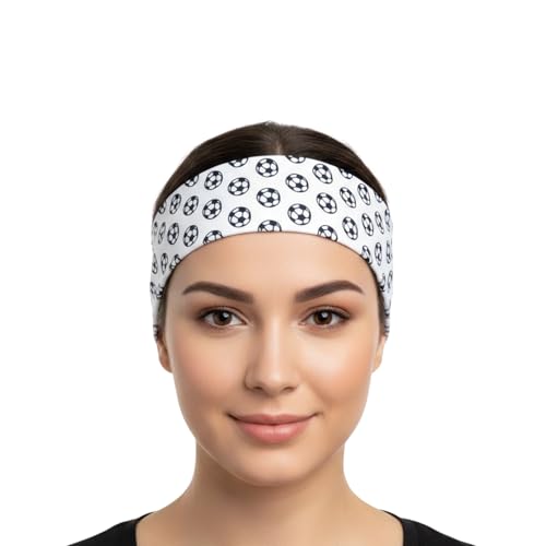 MOMISY Multifunction Yoga Fitness Gym Sports Sweatband Headband Microfiber Men and Women (FB White)
