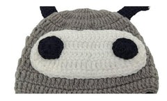 MOMISY Newborn Photography Props Baby Girl Boy Photo shoot Props for Infant Hand Crocheted Insect Hat-Grey, Black White