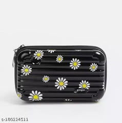 MOMISY Women's Girls Clutch | Zipper | Ladies Purse Wallet Girls (Daisy)